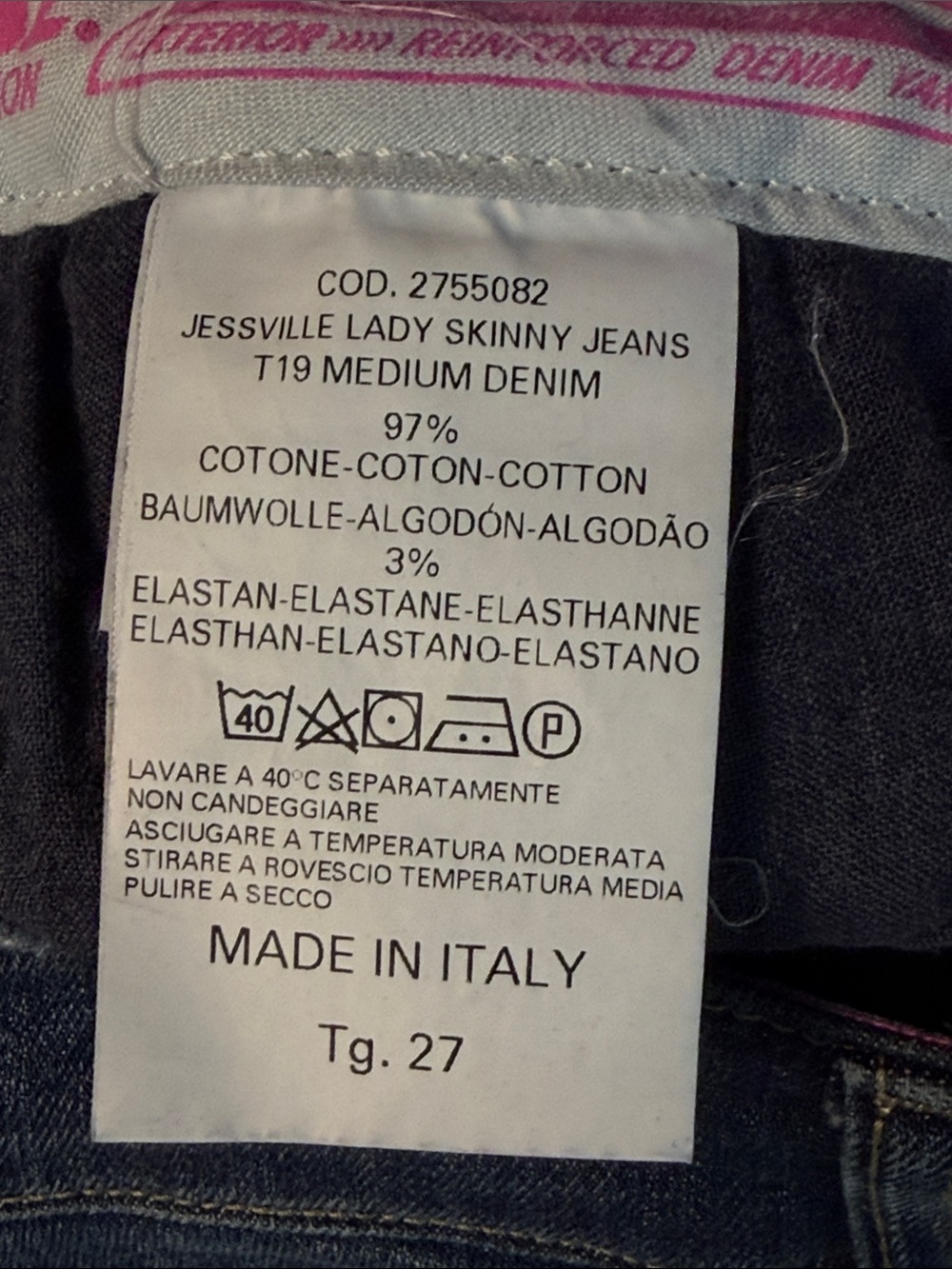 Dainese Jessville Lady Skinny Riding Jeans Size 27 - Picture 5 of 11
